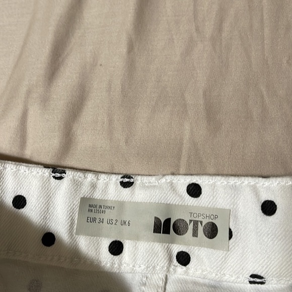 Topshop moto Polkadot Skirt - Picture 2 of 3